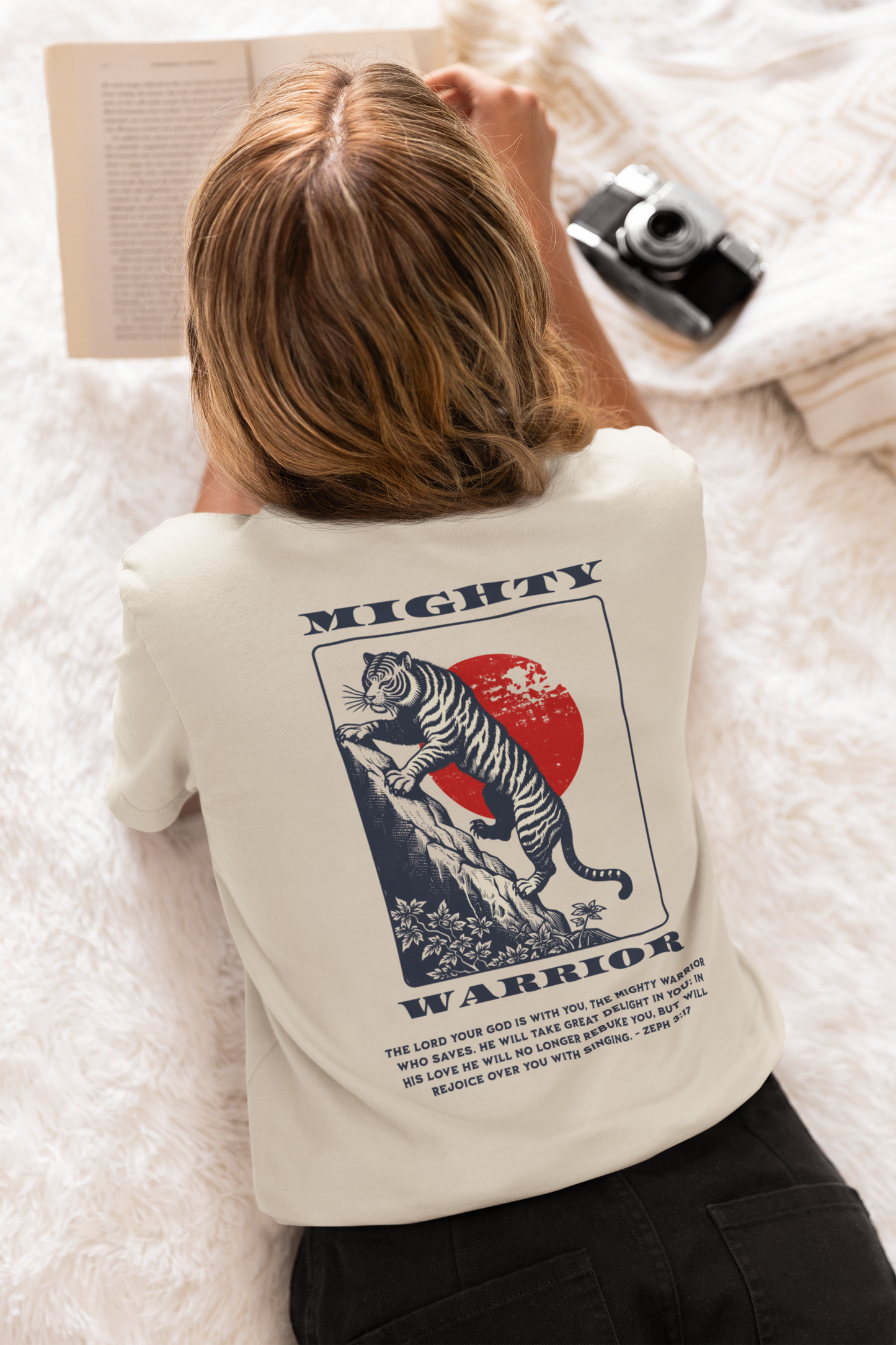 Mighty Warrior - Zeph 3:17 - Unisex Tee