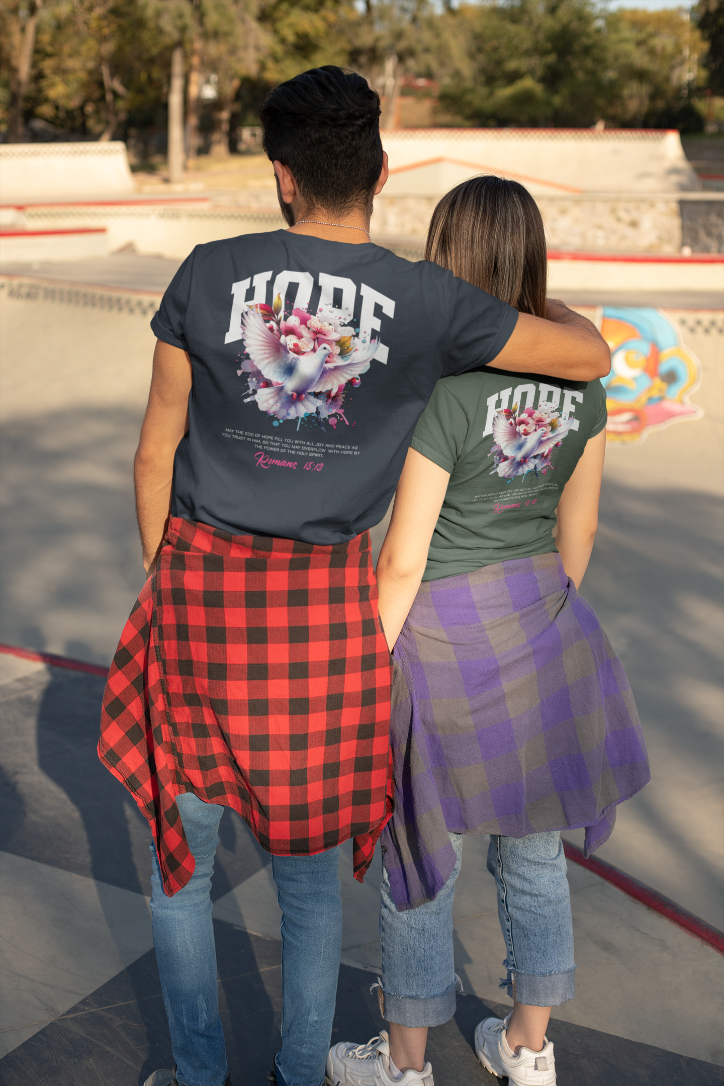 Hope - Rom 15:13 - Unisex Tee