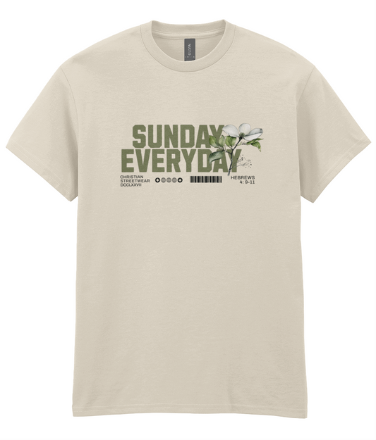 Sunday Everyday - Hebrews 4: 9-11 - Unisex Tee