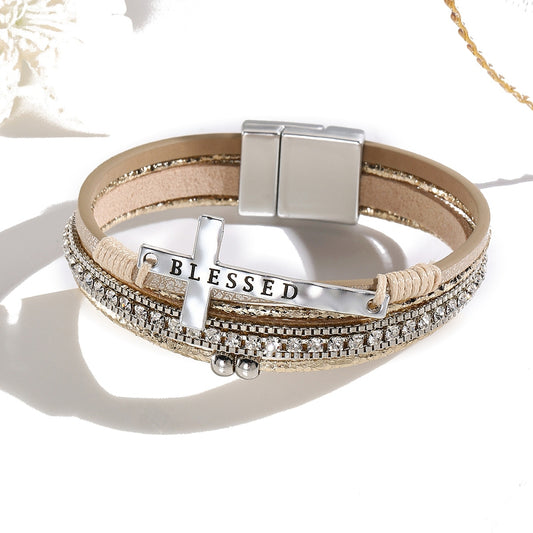 Womens Multi-Strand Bohemian Style Bracelet