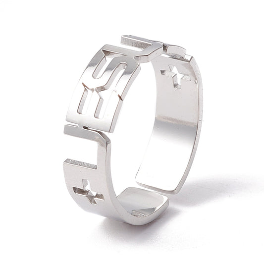 JESUS Cuff Ring