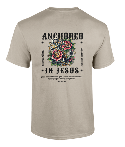 The Reborn Christian t-shirt featuring a floral faith-inspired graphic design by RisenKing