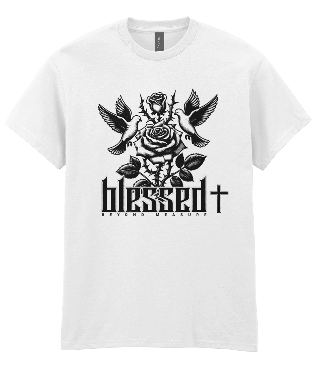 Ashes To Beauty Christian t-shirt featuring a floral faith-inspired graphic design by RisenKing