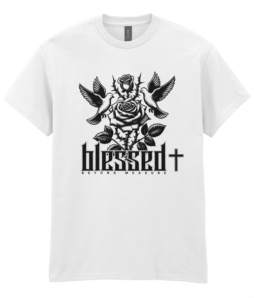 Ashes To Beauty Christian t-shirt featuring a floral faith-inspired graphic design by RisenKing