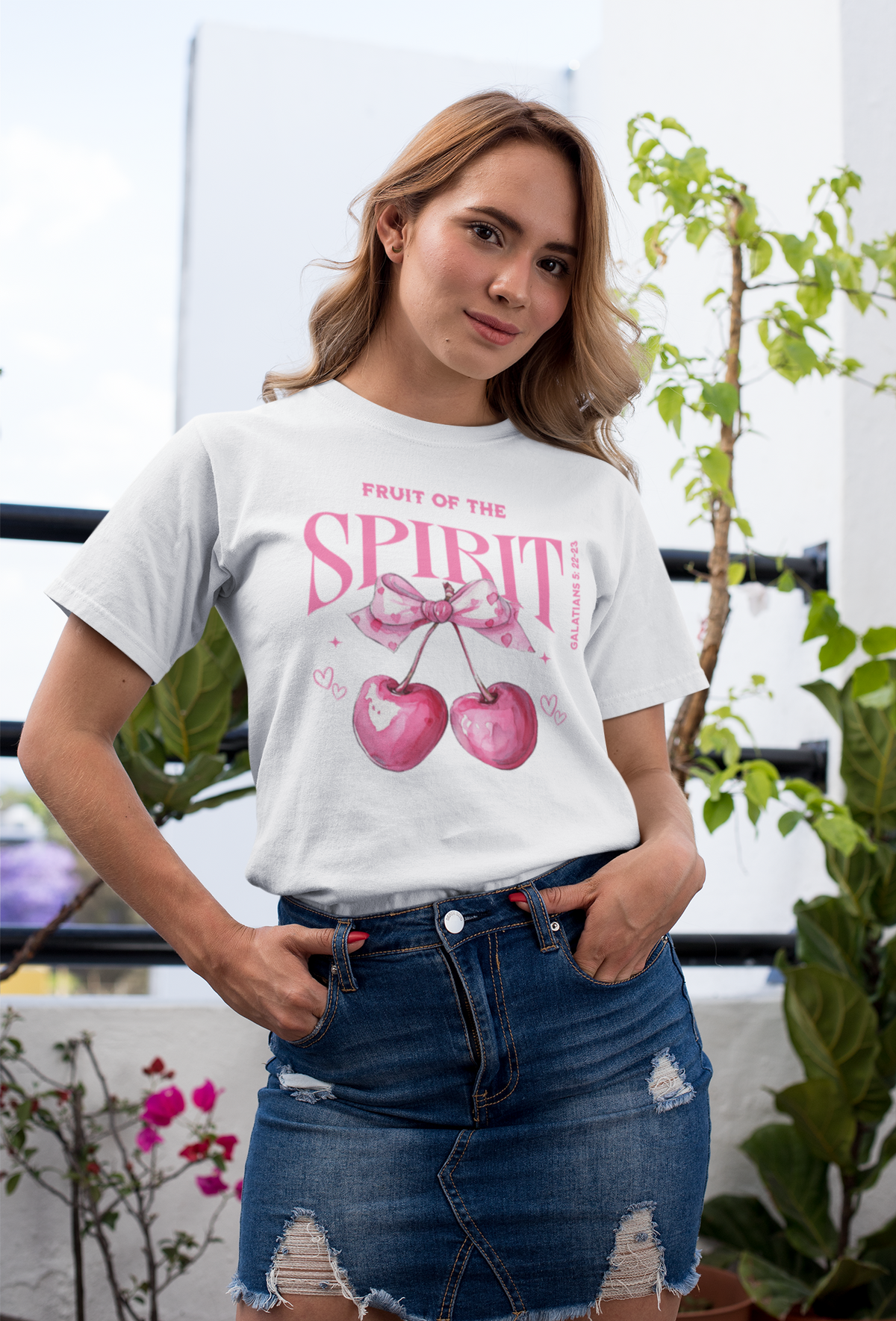 Fruit Of The Spirit - Cherry Bow
