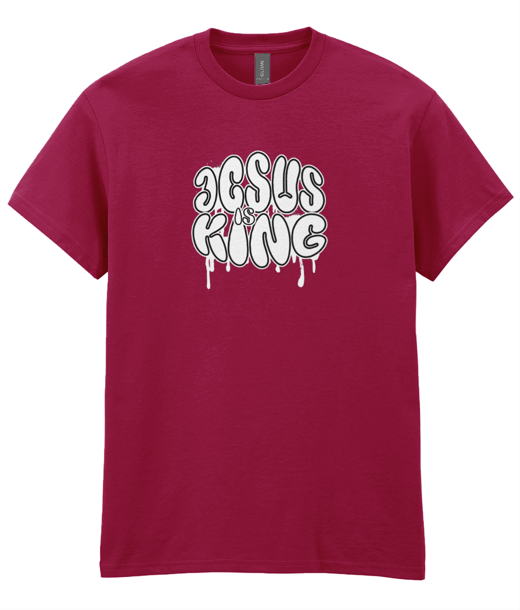 Jesus is King Drip Tee