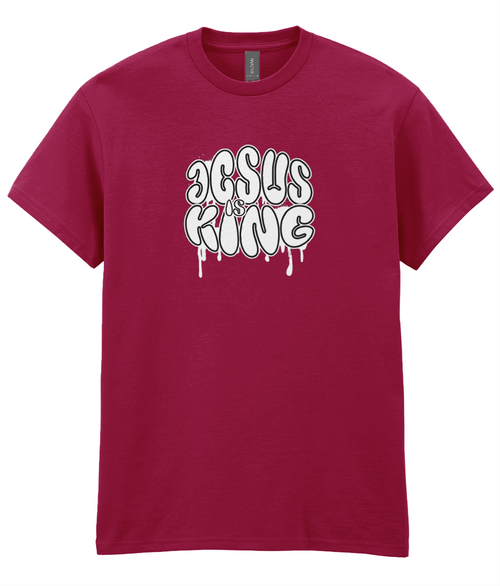 Jesus is King Drip Tee