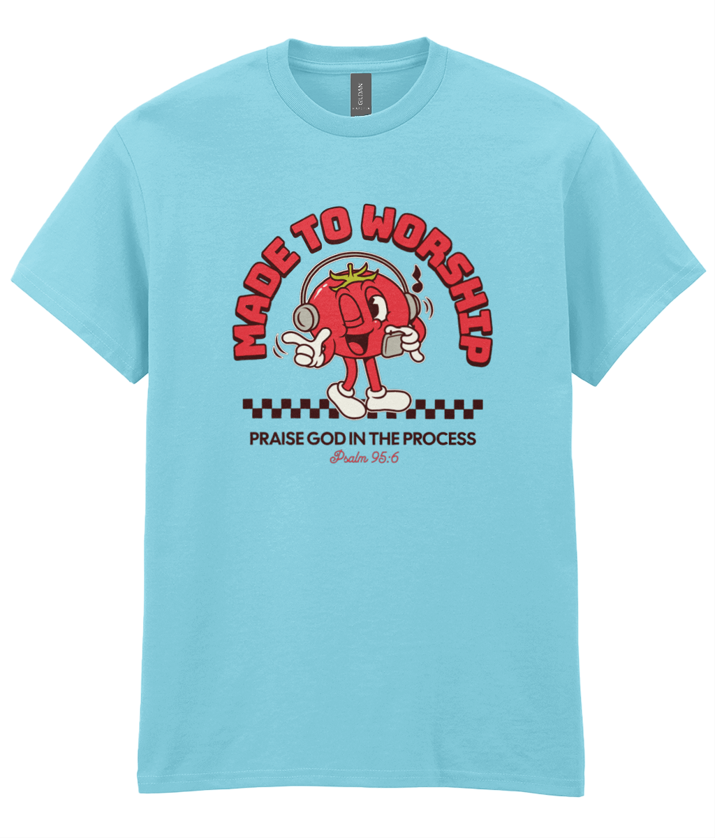 Made To Worship - Psalm 95:6 - Unisex Tee