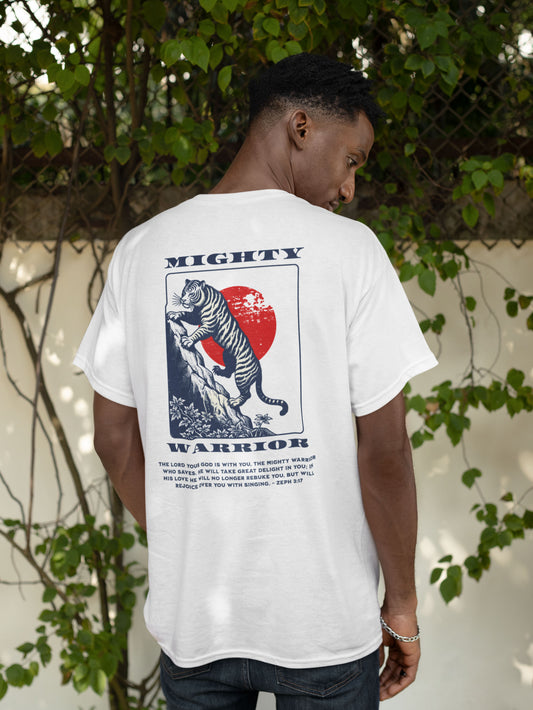 Mighty Warrior - Zeph 3:17 - Unisex Tee
