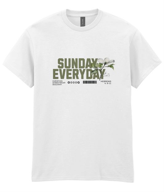 Sunday Everyday - Hebrews 4: 9-11 - Unisex Tee